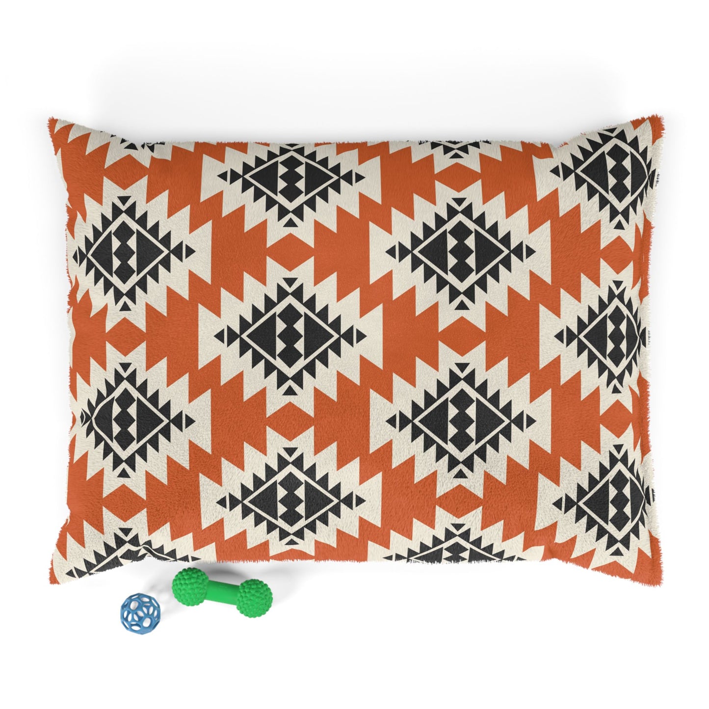 Cozy Southwestern Geometric Pet Bed