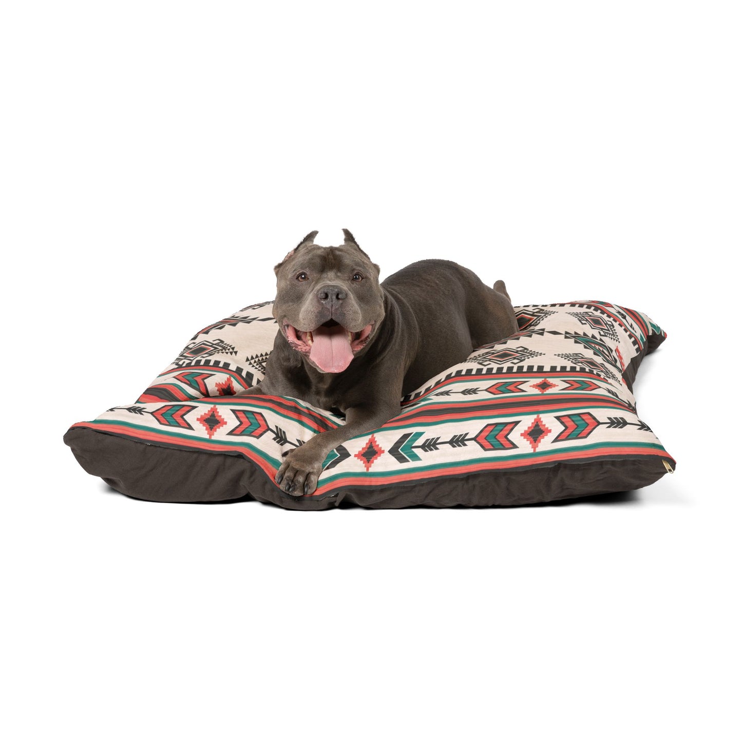 Bohemian Pet Bed with Tribal Patterns