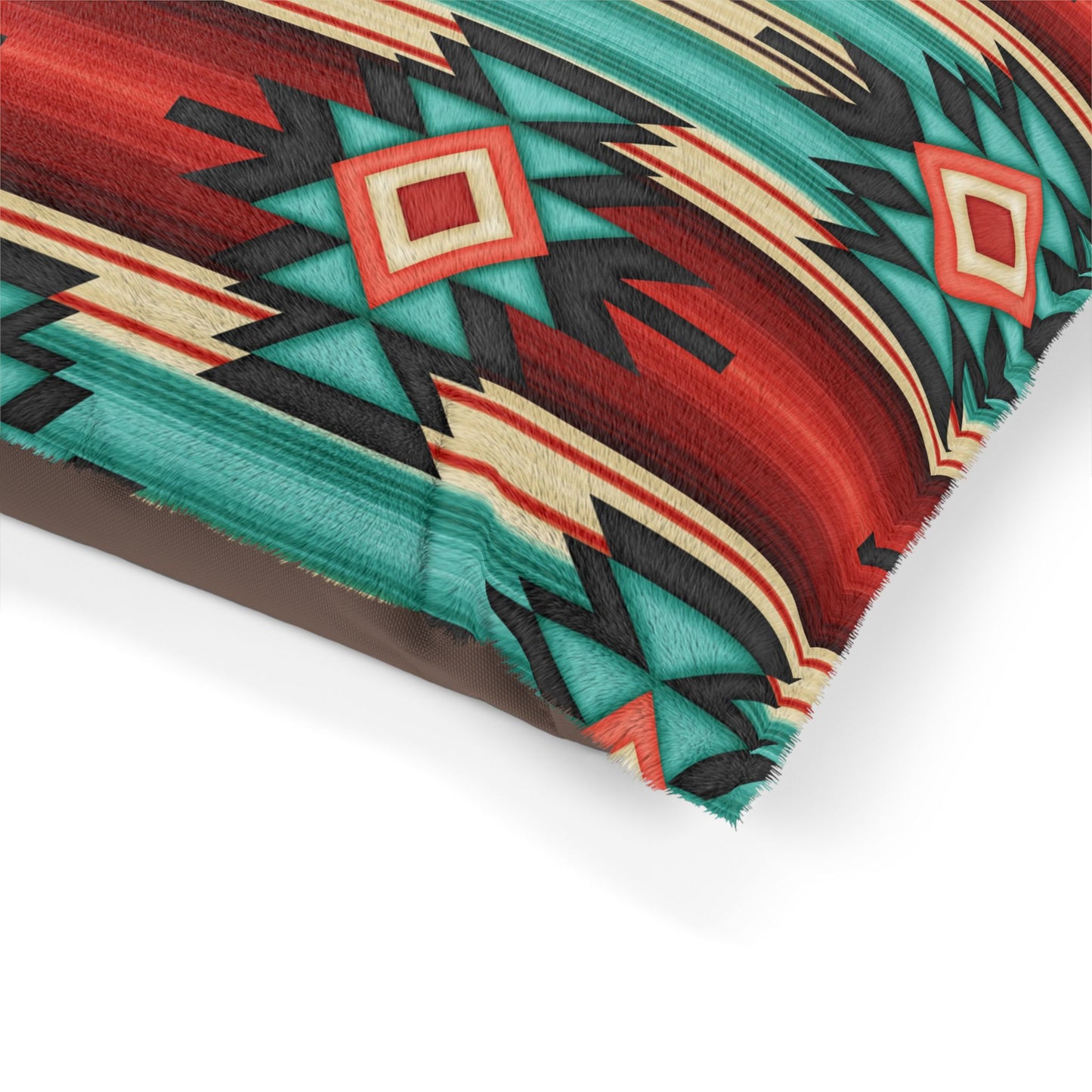 Cozy Tribal Print Pet Bed