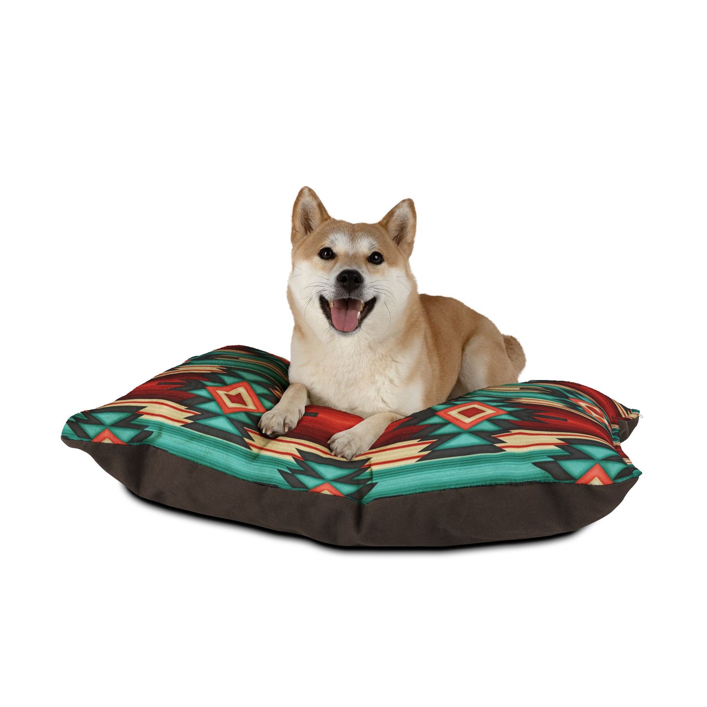 Cozy Tribal Print Pet Bed