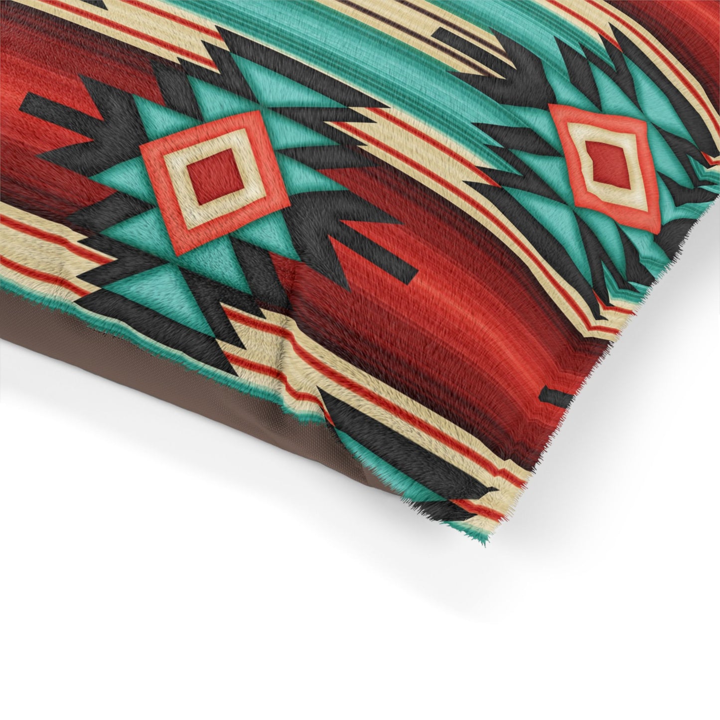Cozy Tribal Print Pet Bed
