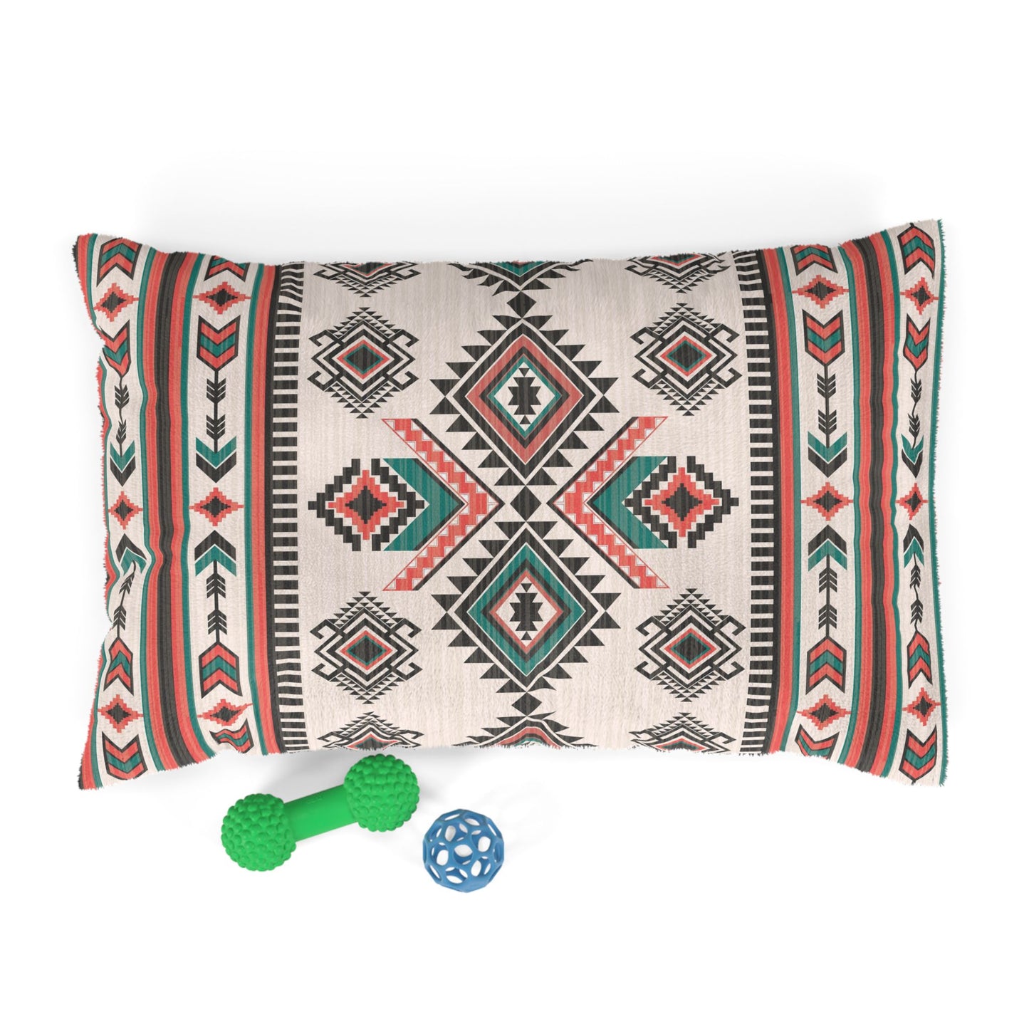 Bohemian Pet Bed with Tribal Patterns