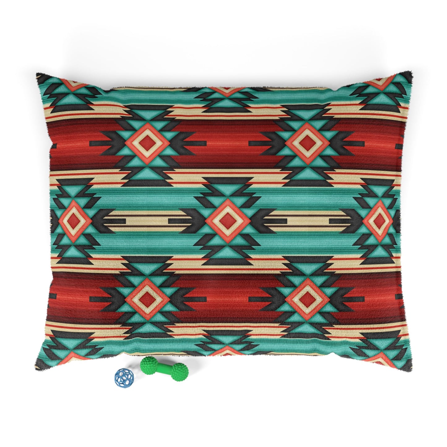 Cozy Tribal Print Pet Bed