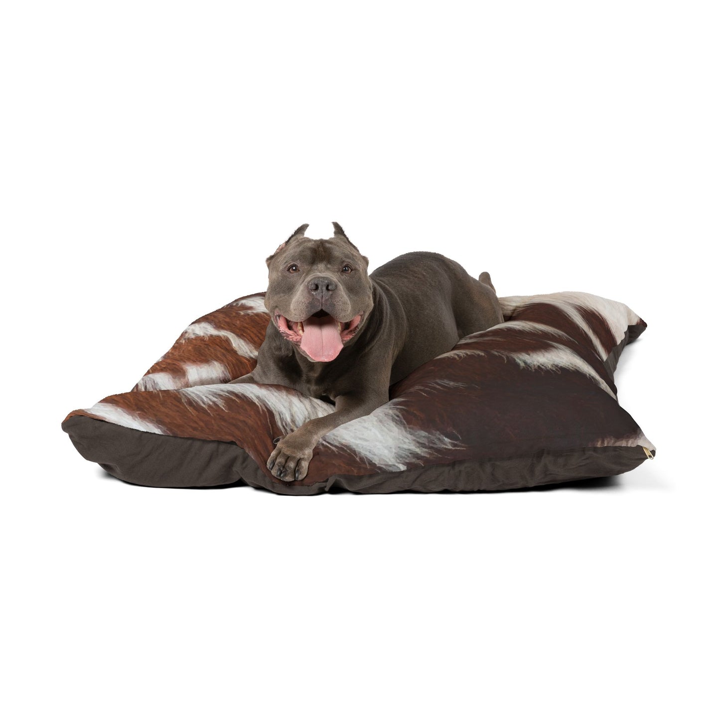 Southwest Cowhide Pattern Pet Bed