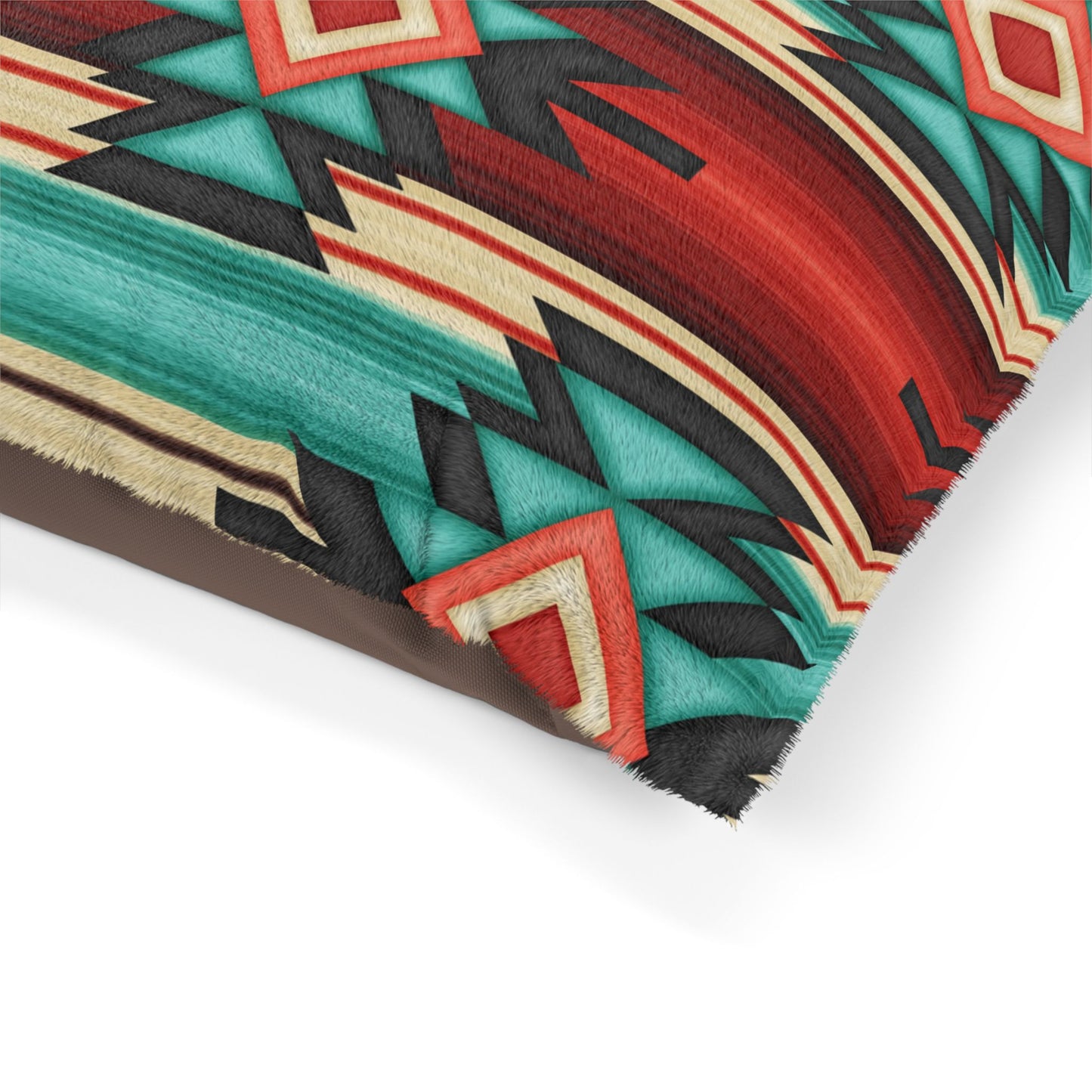 Cozy Tribal Print Pet Bed