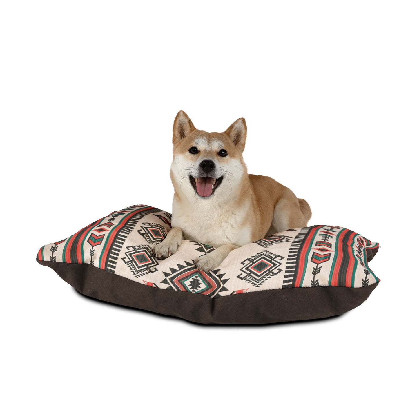 Bohemian Pet Bed with Tribal Patterns