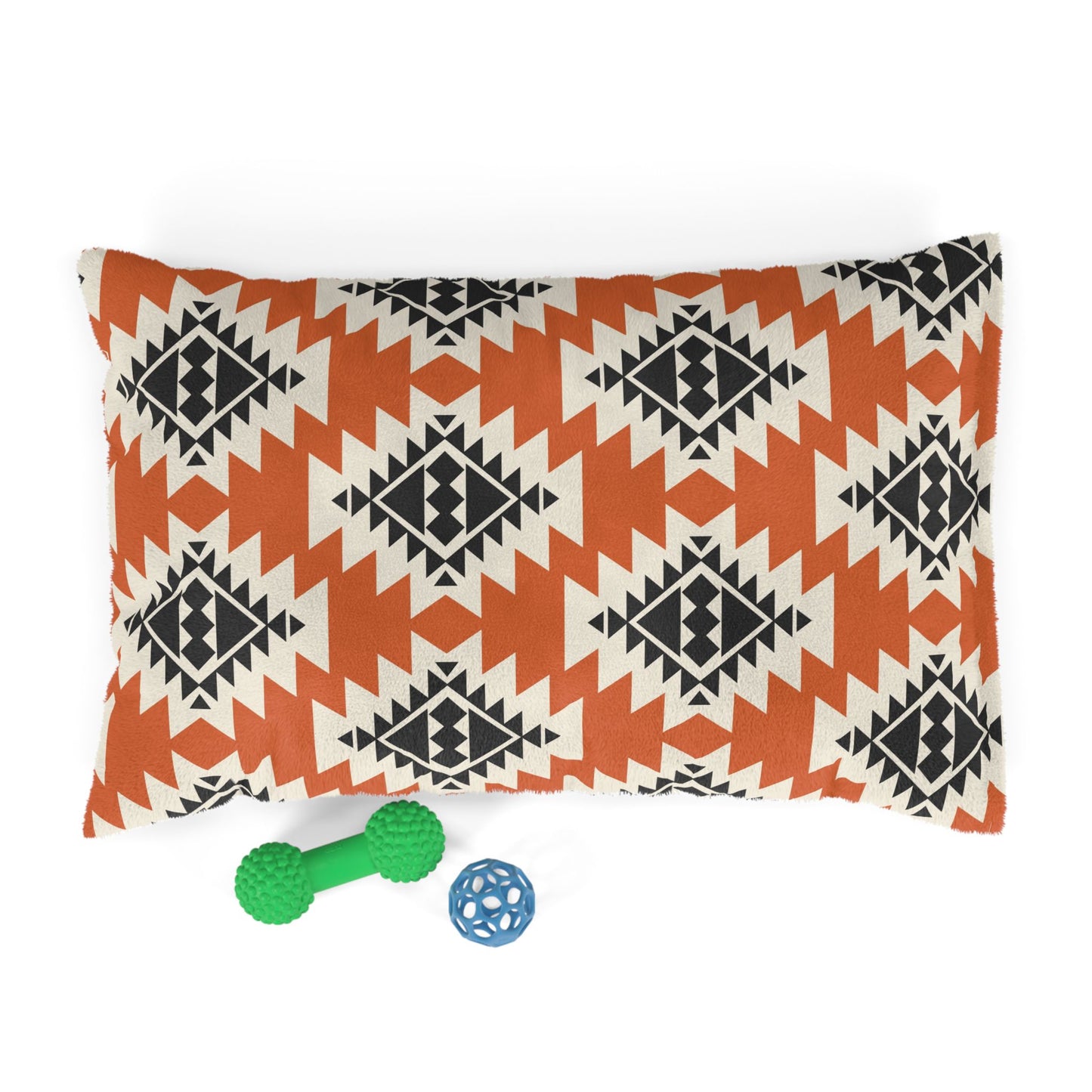 Cozy Southwestern Geometric Pet Bed