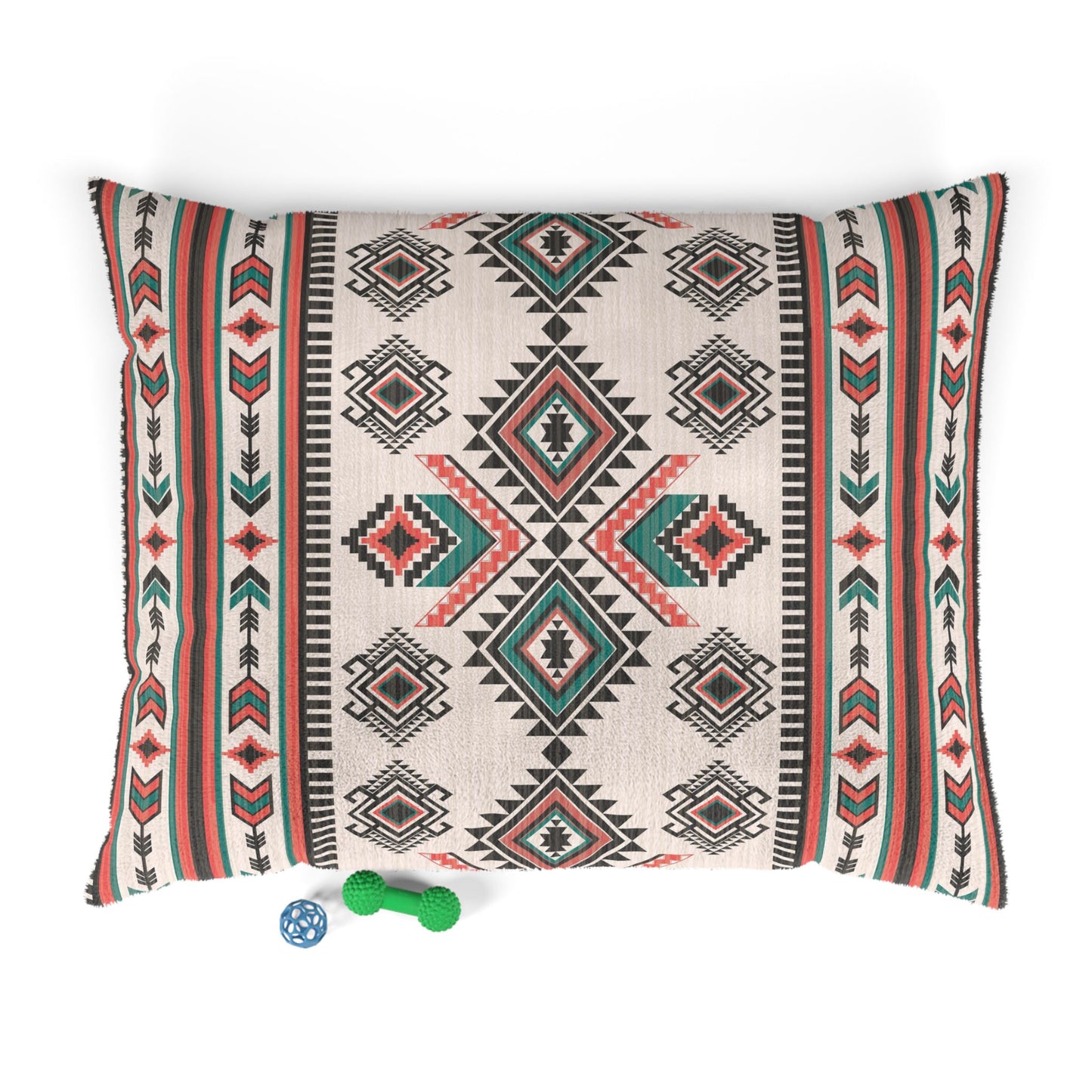 Bohemian Pet Bed with Tribal Patterns