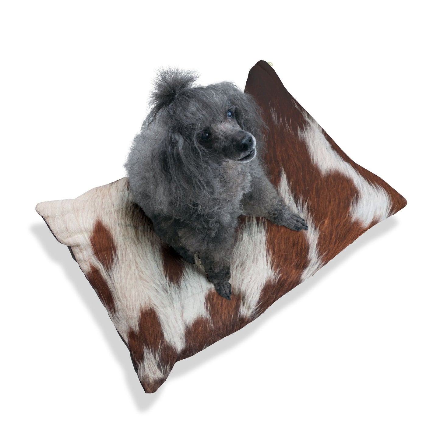 Southwest Cowhide Pattern Pet Bed