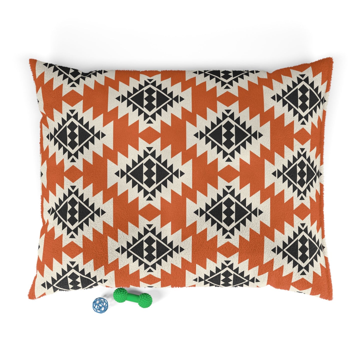 Cozy Southwestern Geometric Pet Bed