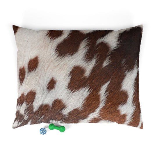 Southwest Cowhide Pattern Pet Bed