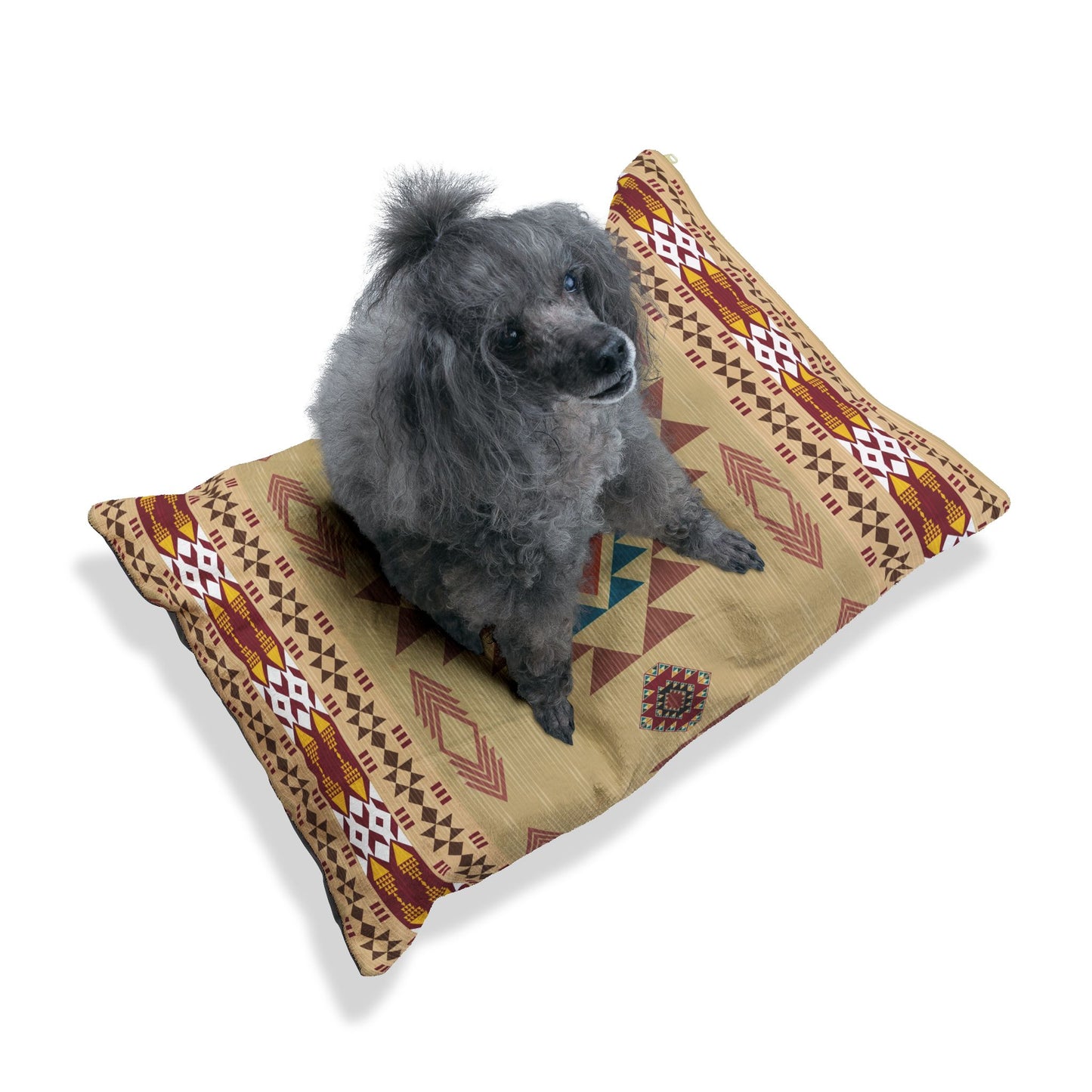 Tribal Pattern Pet Bed